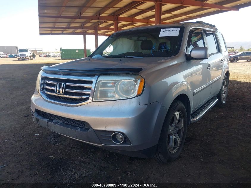 2013 Honda Pilot Ex-L VIN: 5FNYF4H53DB085545 Lot: 40790809