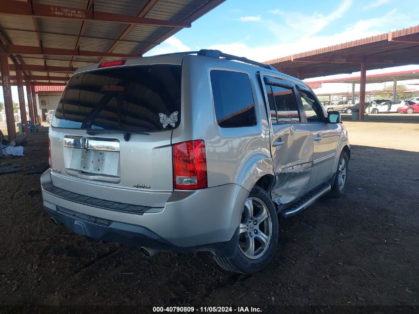 2013 Honda Pilot Ex-L VIN: 5FNYF4H53DB085545 Lot: 40790809