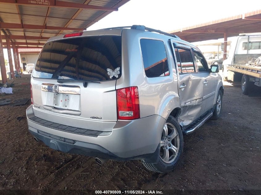 2013 Honda Pilot Ex-L VIN: 5FNYF4H53DB085545 Lot: 40790809