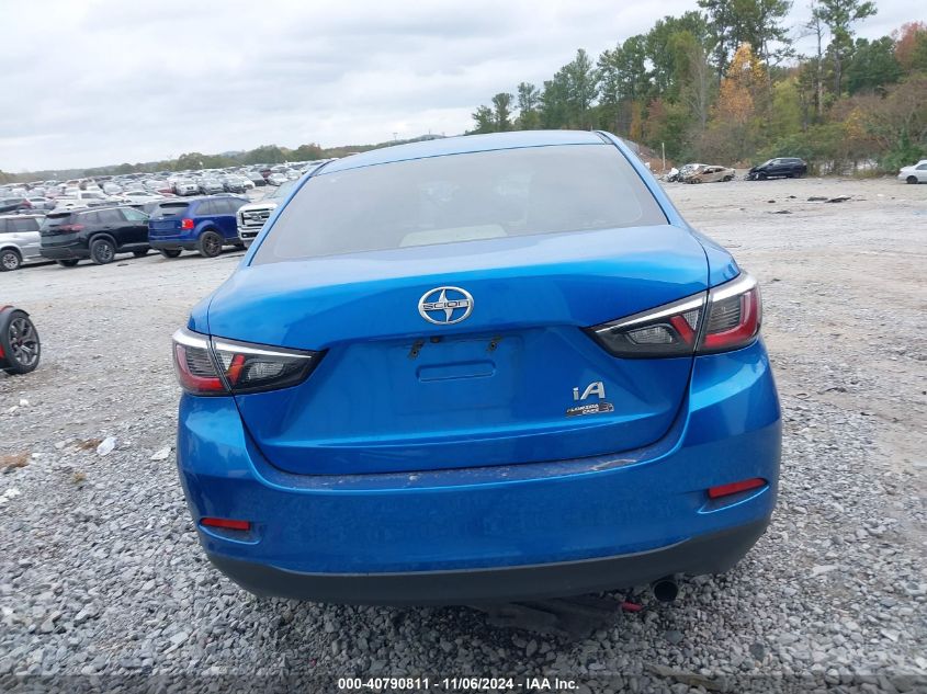 2016 Scion Ia VIN: 3MYDLBZV2GY138644 Lot: 40790811