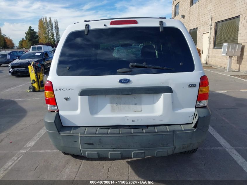 2006 Ford Escape Xlt/Xlt Sport VIN: 1FMYU03156KB66194 Lot: 40790814