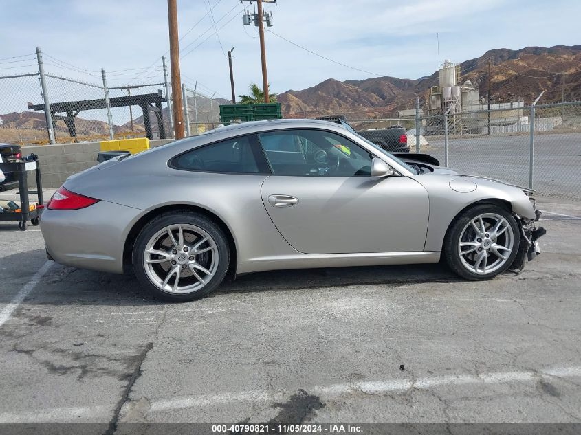 2011 Porsche 911 Carrera VIN: WP0AA2A98BS706361 Lot: 40790821