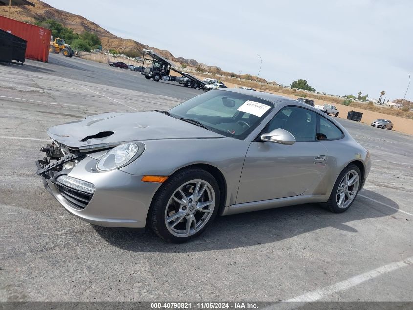 2011 Porsche 911 Carrera VIN: WP0AA2A98BS706361 Lot: 40790821