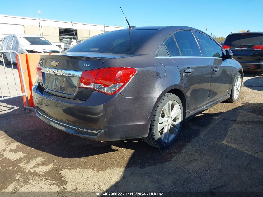 VIN 1G1PG5SB8E7432879 2014 Chevrolet Cruze, Ltz no.4