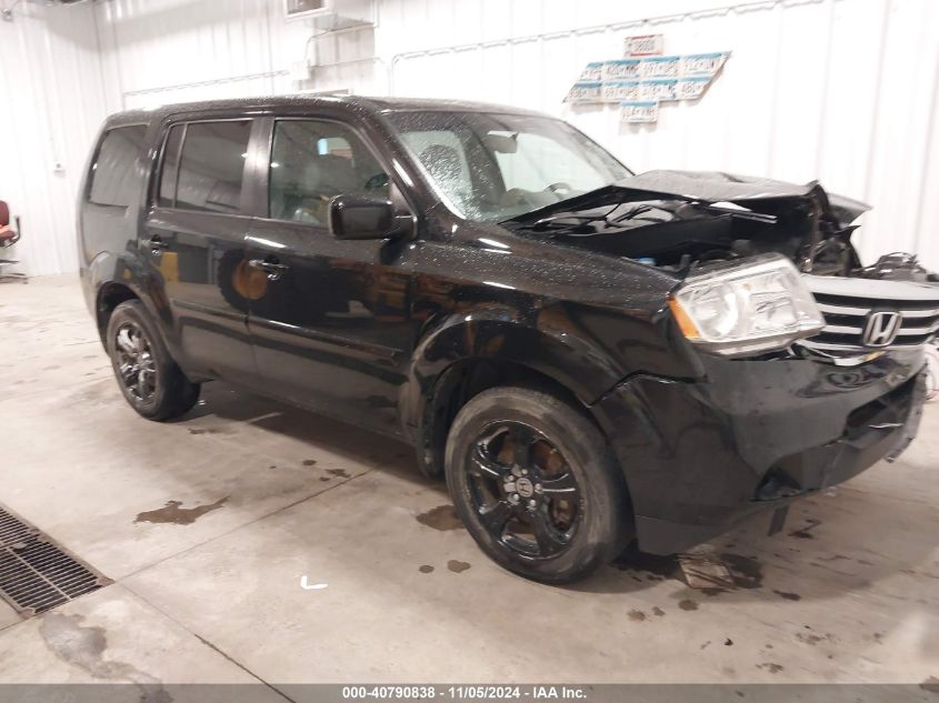 2014 Honda Pilot Ex-L VIN: 5FNYF4H56EB009268 Lot: 40790838