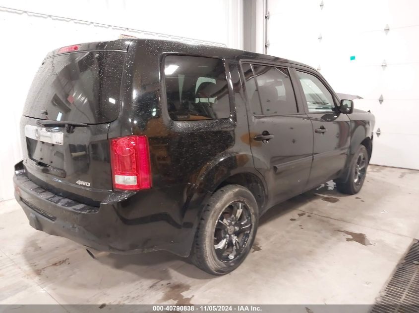 2014 Honda Pilot Ex-L VIN: 5FNYF4H56EB009268 Lot: 40790838