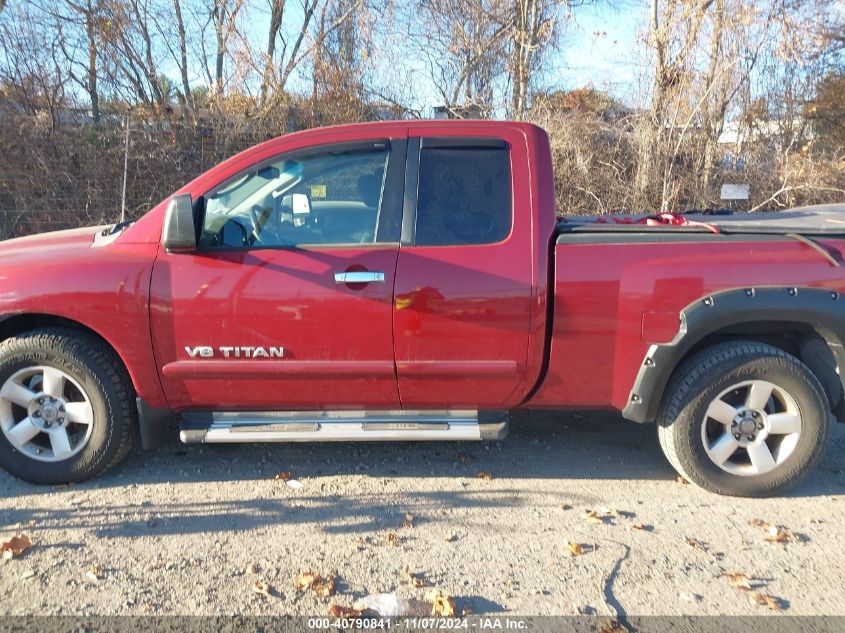 2007 Nissan Titan Se VIN: 1N6AA06B37N220513 Lot: 40790841