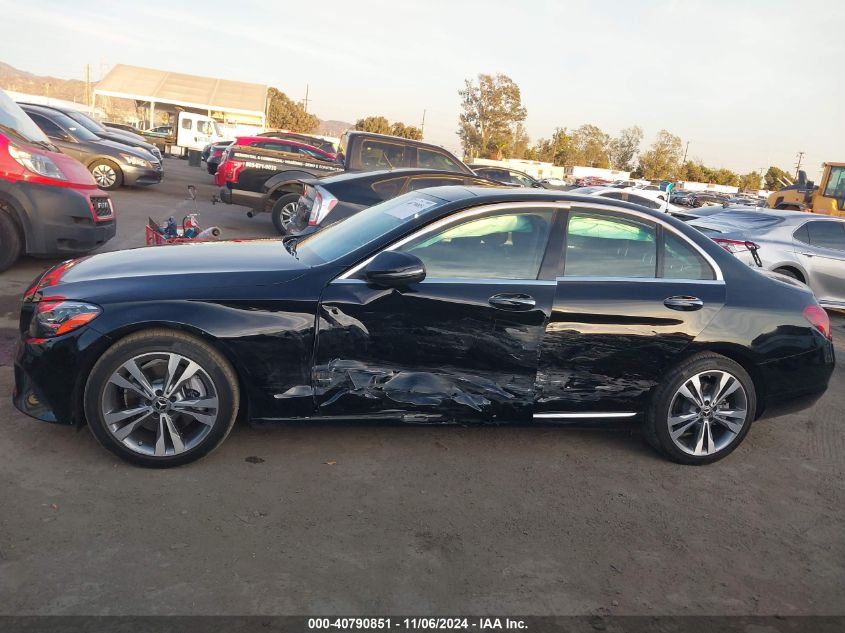 2020 Mercedes-Benz C 300 VIN: W1KWF8DBXLR597263 Lot: 40790851