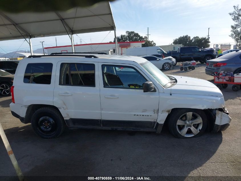 VIN 1C4NJRFB0ED528735 2014 JEEP PATRIOT no.14