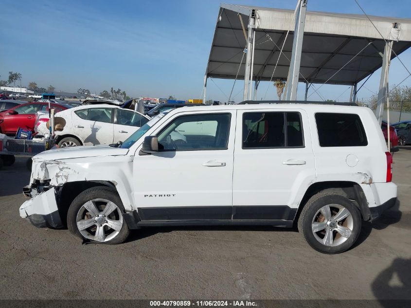 VIN 1C4NJRFB0ED528735 2014 JEEP PATRIOT no.15