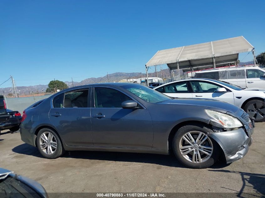 2013 Infiniti G37 Journey VIN: JN1CV6AP7DM305588 Lot: 40790883