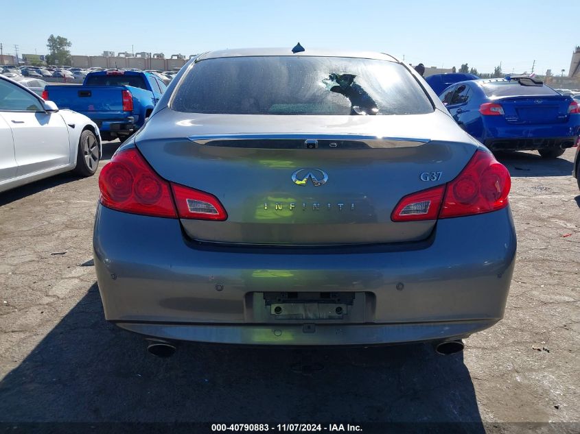 2013 Infiniti G37 Journey VIN: JN1CV6AP7DM305588 Lot: 40790883