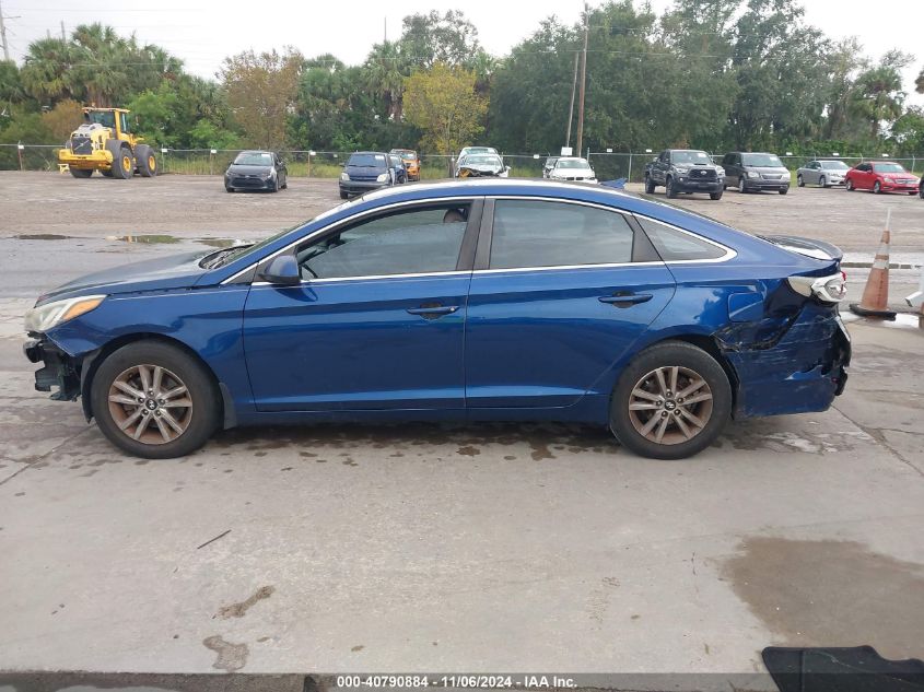 2015 Hyundai Sonata Se VIN: 5NPE24AF2FH200190 Lot: 40790884