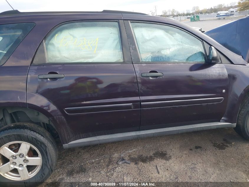 2007 Chevrolet Equinox Ls VIN: 2CNDL23F876107220 Lot: 40790889