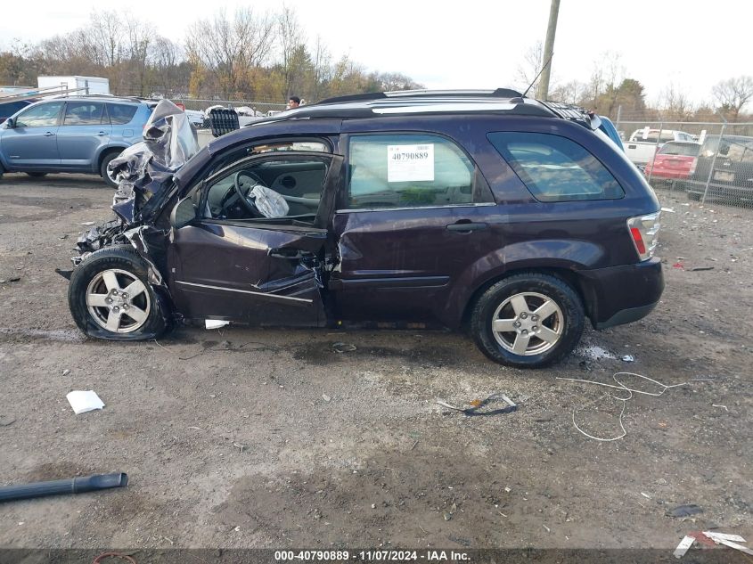 2007 Chevrolet Equinox Ls VIN: 2CNDL23F876107220 Lot: 40790889