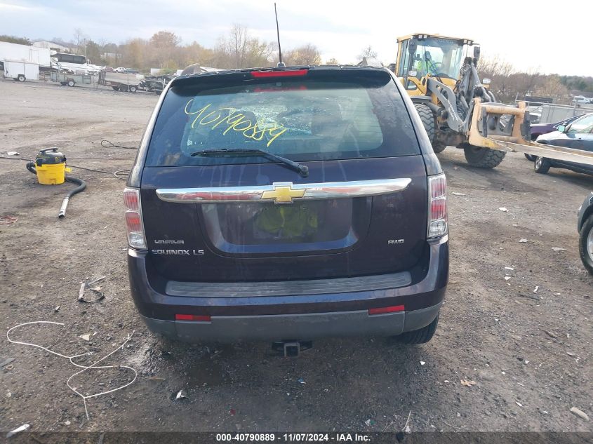 2007 Chevrolet Equinox Ls VIN: 2CNDL23F876107220 Lot: 40790889