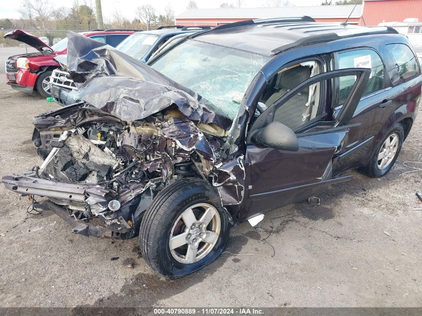 2007 Chevrolet Equinox Ls VIN: 2CNDL23F876107220 Lot: 40790889