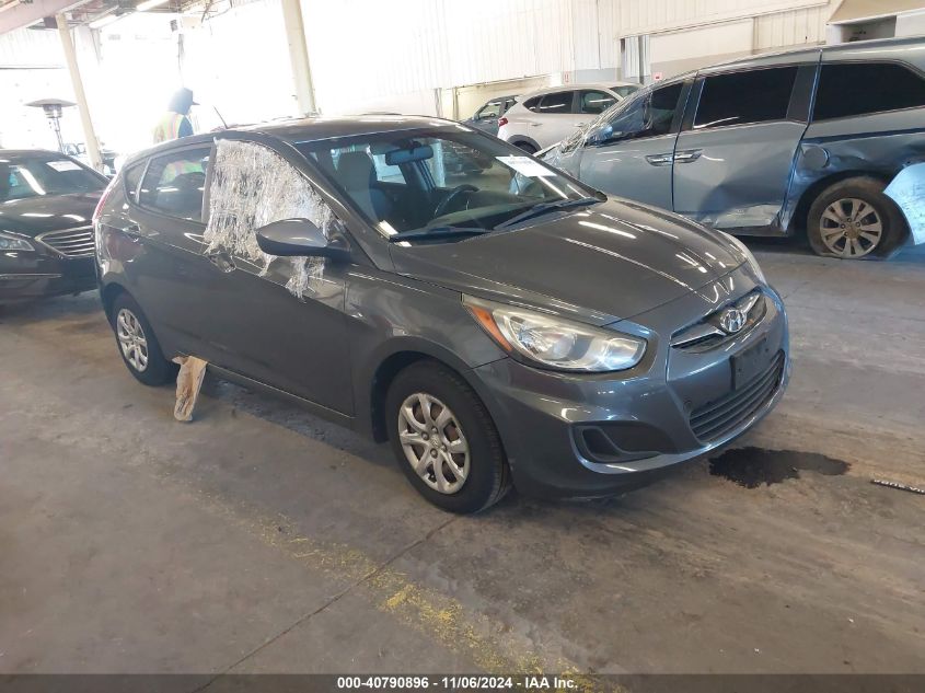 VIN KMHCT5AE4DU059607 2013 Hyundai Accent, GS no.1