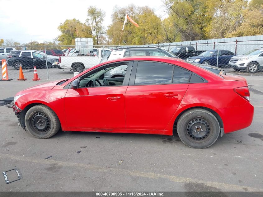 2014 Chevrolet Cruze Ls Auto VIN: 1G1PA5SG1E7183127 Lot: 40790905