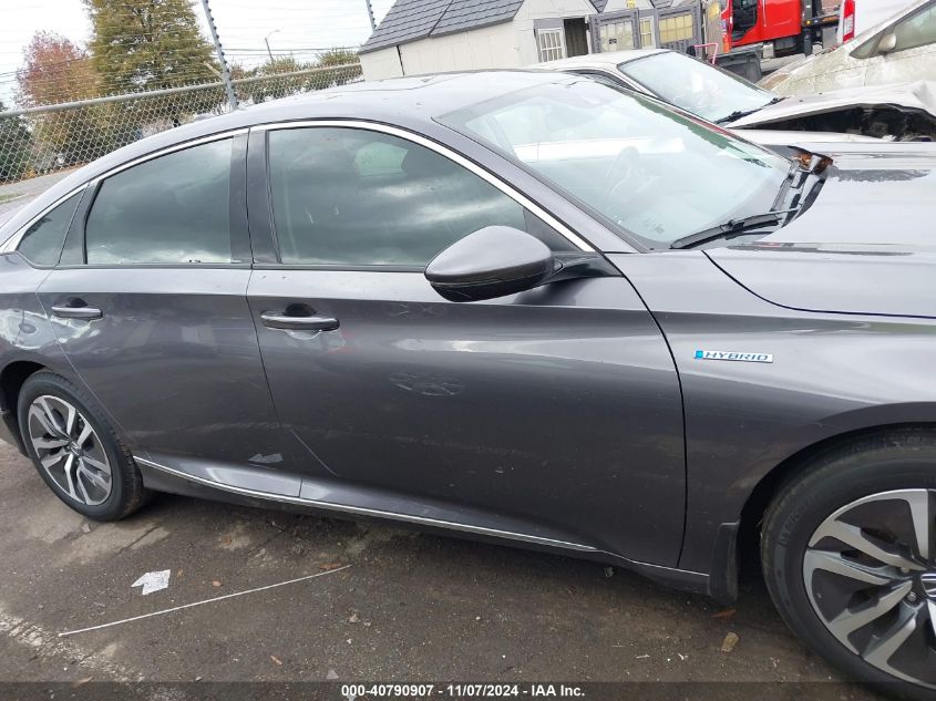 2021 Honda Accord Hybrid Ex-L VIN: 1HGCV3F59MA019683 Lot: 40790907