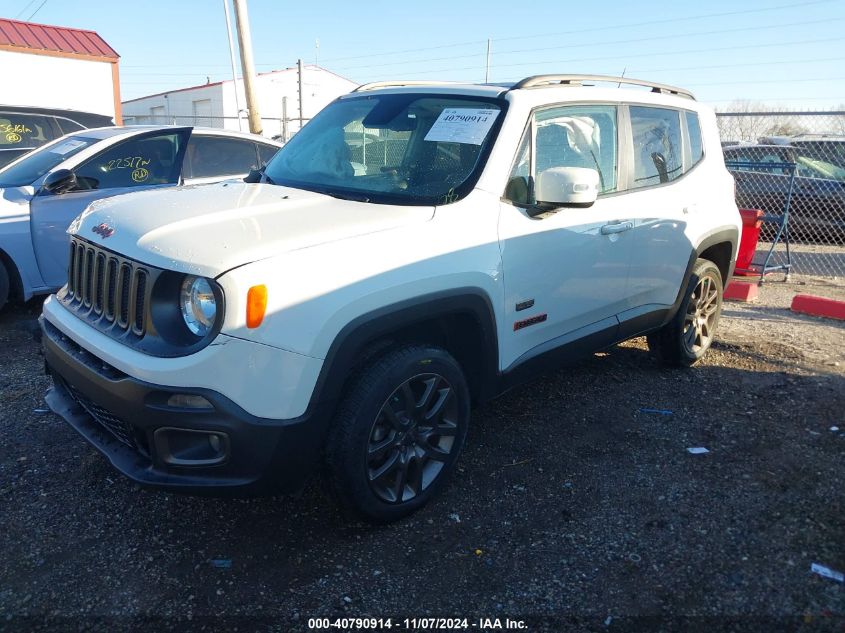 VIN ZACCJBBT4GPE05750 2016 Jeep Renegade, 75Th Anni... no.2