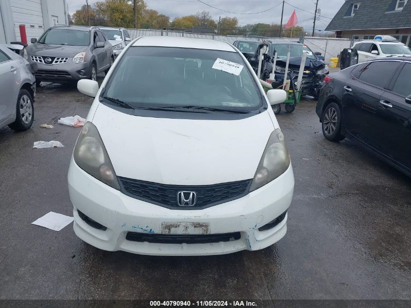 2013 Honda Fit Sport VIN: JHMGE8H50DC013834 Lot: 40790940