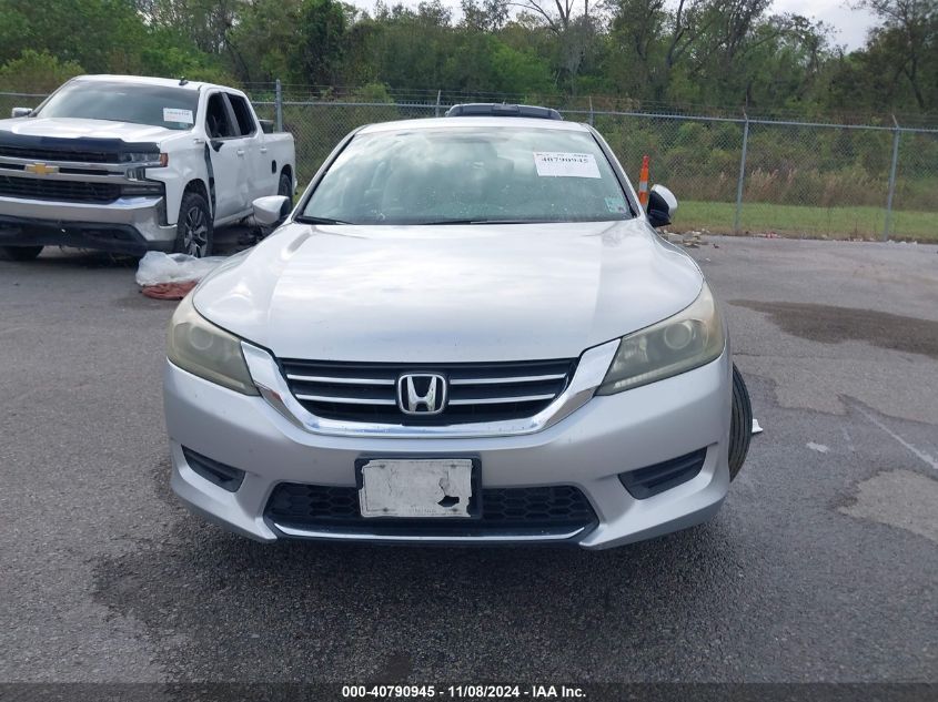 2013 Honda Accord Lx VIN: 1HGCR2F30DA242837 Lot: 40790945