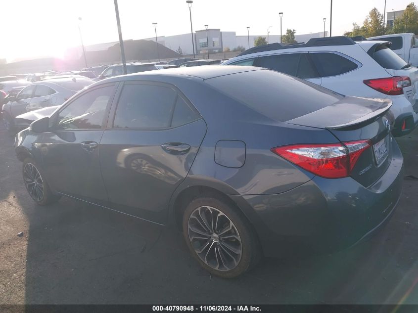 2015 Toyota Corolla L/Le/Le Pls/Prm/S/S Pls VIN: 5YFBURHE1FP270208 Lot: 40790948