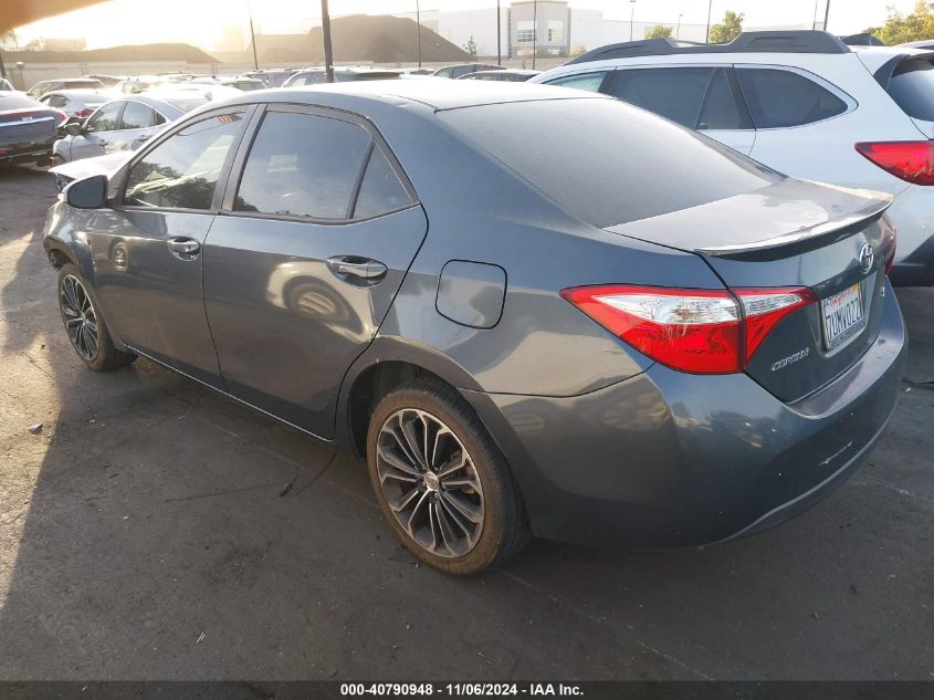 2015 Toyota Corolla L/Le/Le Pls/Prm/S/S Pls VIN: 5YFBURHE1FP270208 Lot: 40790948