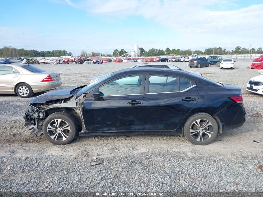 2022 NISSAN SENTRA SV XTRONIC CVT - 3N1AB8CV8NY299323