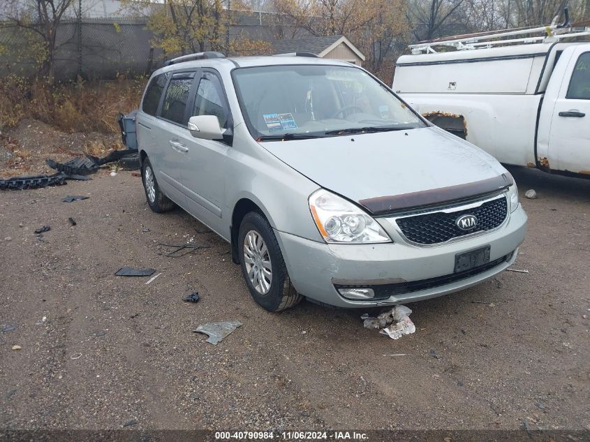 2014 Kia Sedona Lx VIN: KNDMG4C7XE6547584 Lot: 40790984