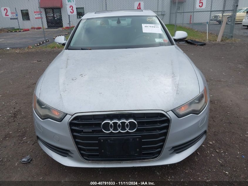 2014 Audi A6 2.0T Premium VIN: WAUGFAFC0EN031499 Lot: 40791033