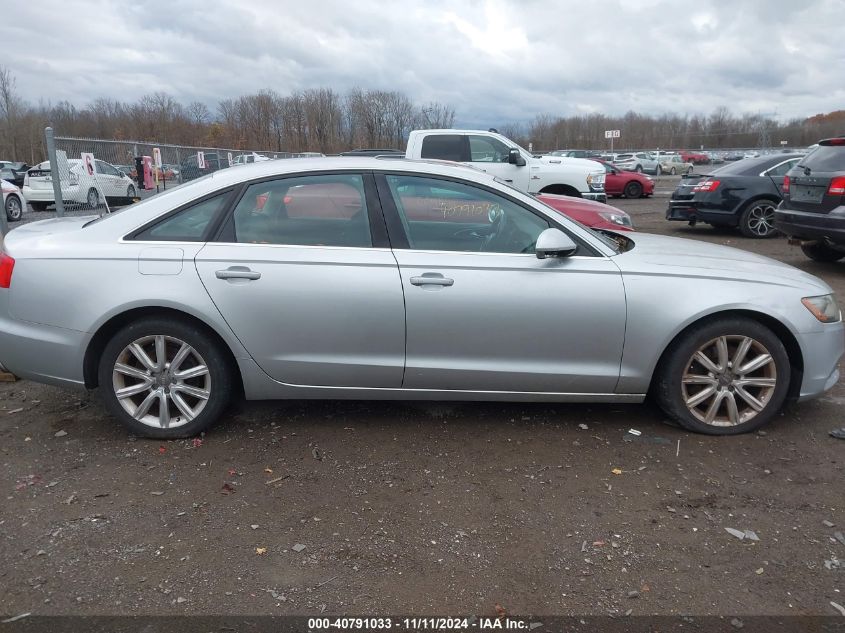 2014 AUDI A6 2.0T PREMIUM - WAUGFAFC0EN031499