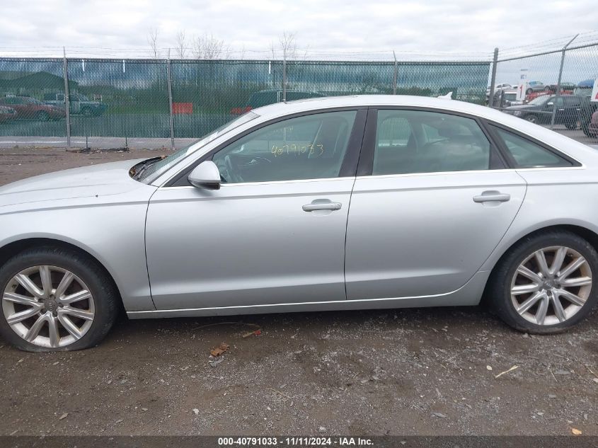 2014 AUDI A6 2.0T PREMIUM - WAUGFAFC0EN031499
