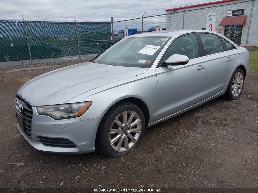 2014 AUDI A6 2.0T PREMIUM - WAUGFAFC0EN031499