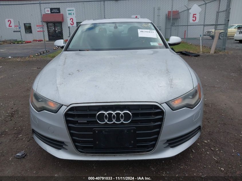 2014 Audi A6 2.0T Premium VIN: WAUGFAFC0EN031499 Lot: 40791033