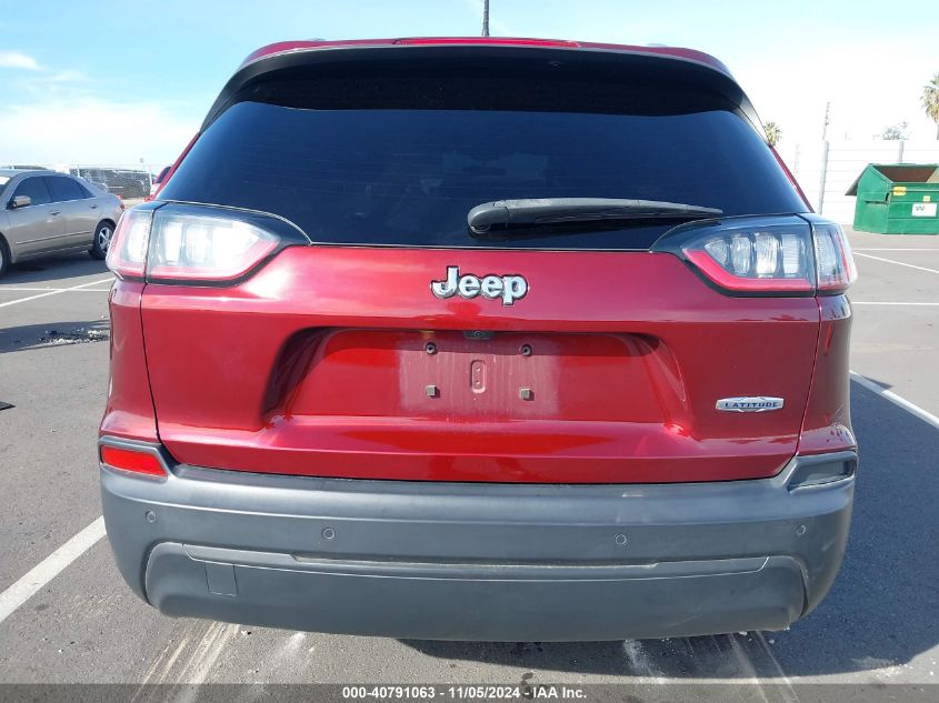 2019 Jeep Cherokee Latitude Plus Fwd VIN: 1C4PJLLB0KD344384 Lot: 40791063