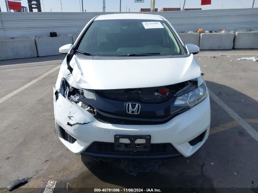 2016 Honda Fit Lx VIN: JHMGK5H56GX015866 Lot: 40791086