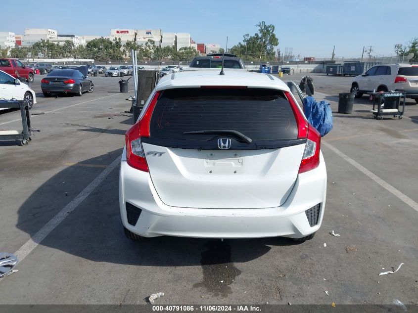 2016 Honda Fit Lx VIN: JHMGK5H56GX015866 Lot: 40791086