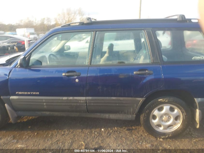 2002 Subaru Forester L VIN: JF1SF63512G727343 Lot: 40791104