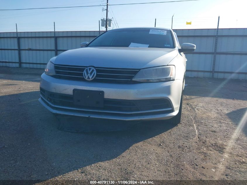 2015 Volkswagen Jetta 1.8T Se VIN: 3VWD07AJ6FM317902 Lot: 40791130