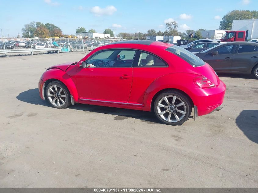 2013 Volkswagen Beetle 2.5L VIN: 3VWJP7AT8DM673166 Lot: 40791137