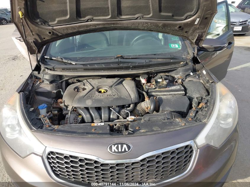 2014 Kia Forte Lx VIN: KNAFX4A67E5191343 Lot: 40791144