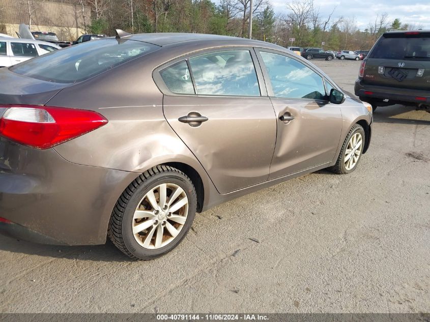 2014 Kia Forte Lx VIN: KNAFX4A67E5191343 Lot: 40791144