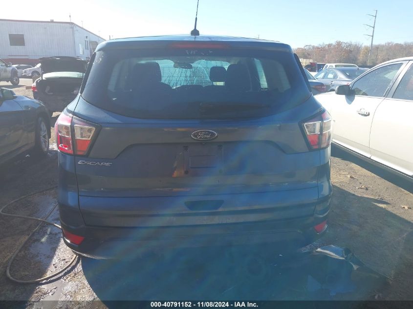 2018 Ford Escape S VIN: 1FMCU0F74JUB68428 Lot: 40791152