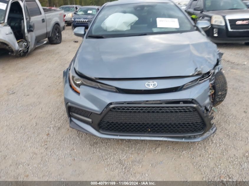 2022 Toyota Corolla Se VIN: JTDS4MCE1NJ089378 Lot: 40791169