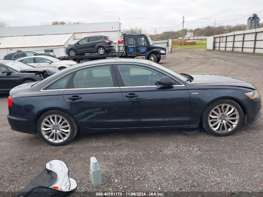 2012 Audi A6 3.0 Premium VIN: WAUGGBFC1CN130719 Lot: 40791170