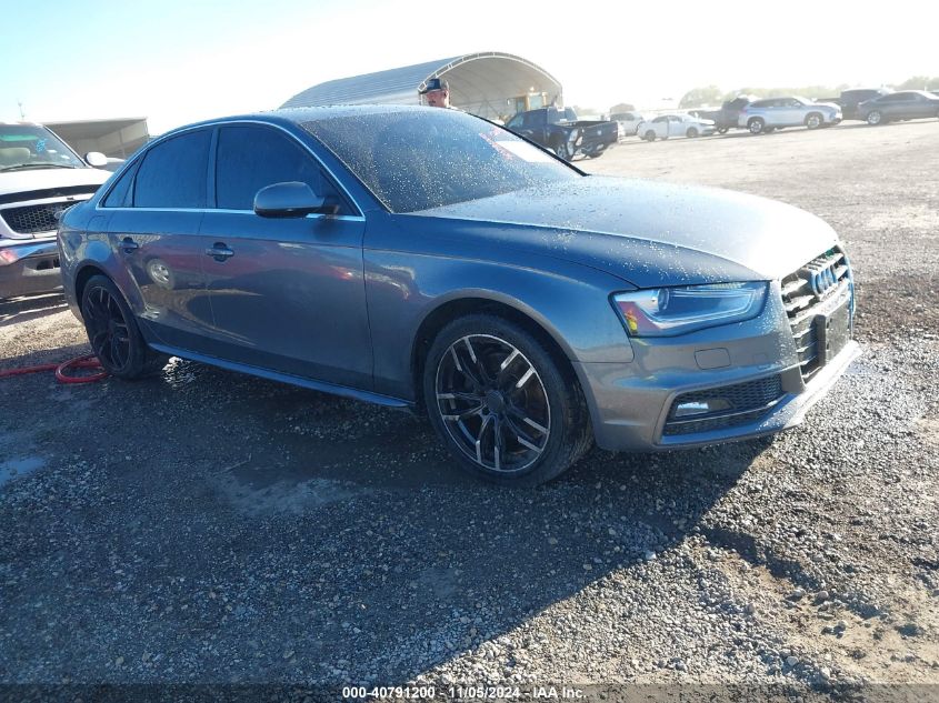 2016 AUDI A4 2.0T PREMIUM - WAUFFAFLXGN003871