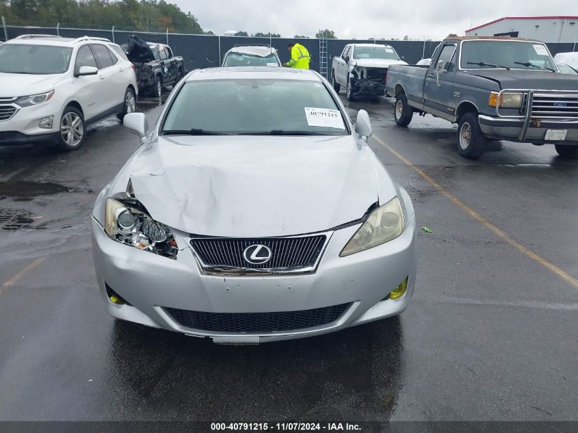 2008 Lexus Is 250 VIN: JTHCK262185022551 Lot: 40791215