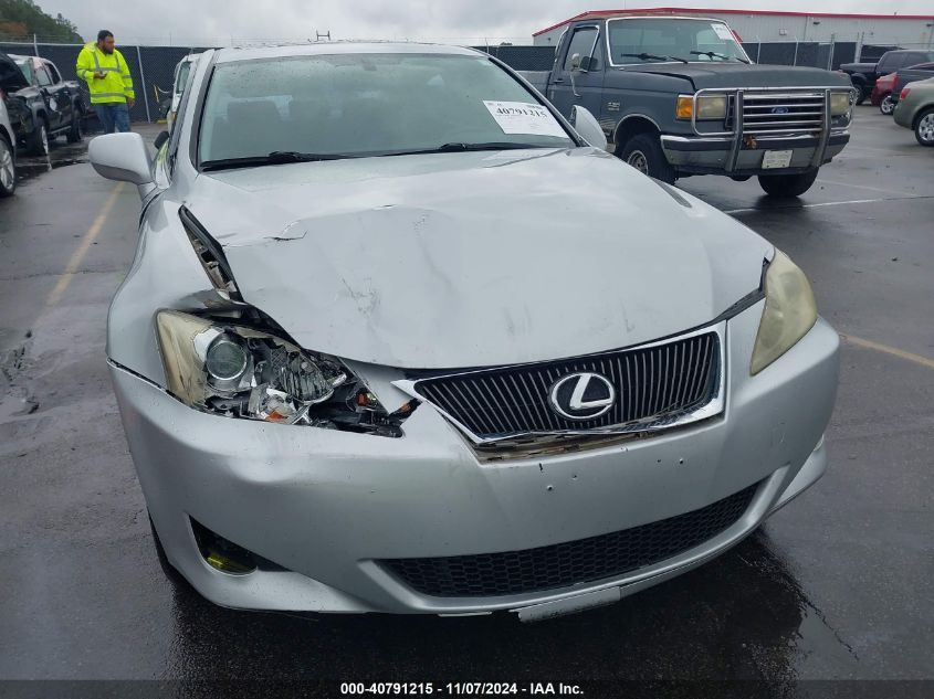 2008 Lexus Is 250 VIN: JTHCK262185022551 Lot: 40791215